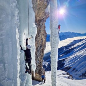 Cascade de glace - initiation