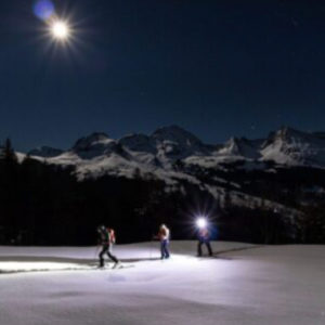Soirée rando pleine lune et fondue